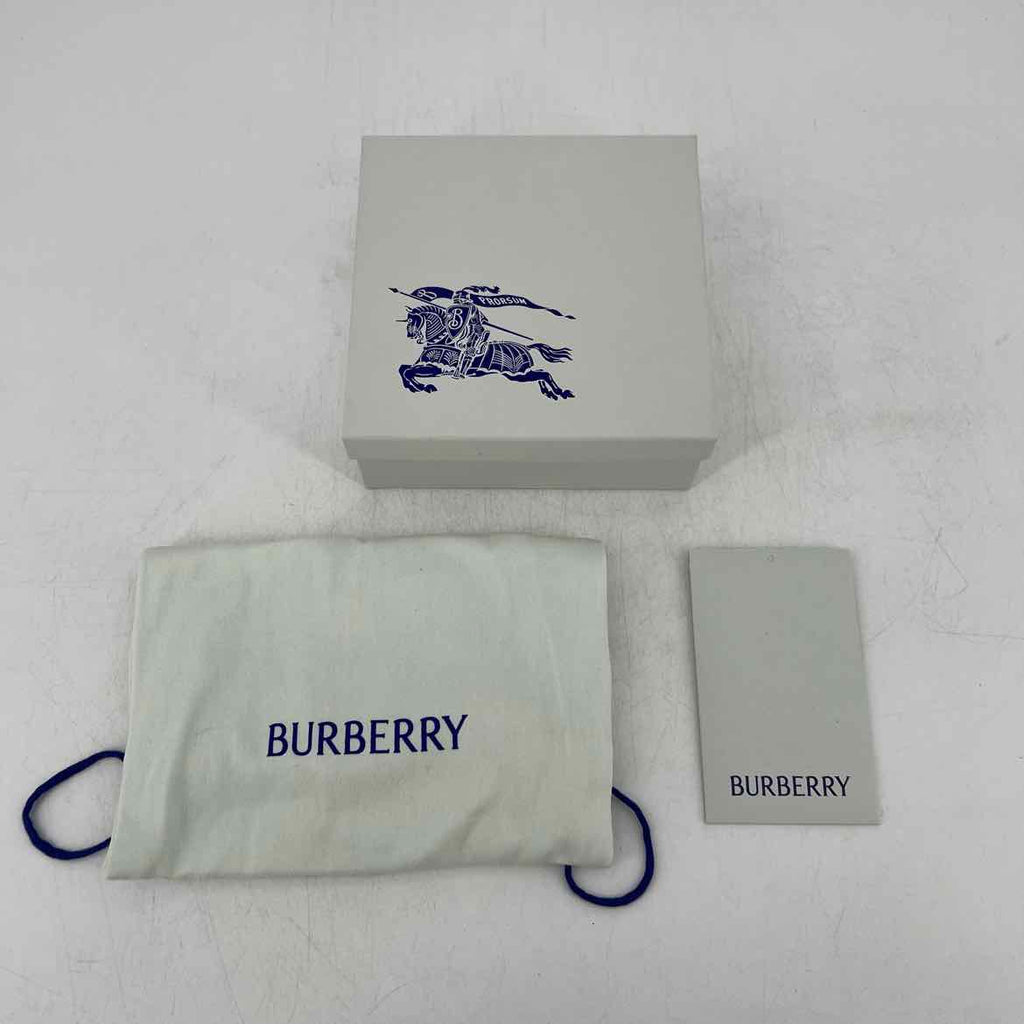 Burberry Belt "REVERSIBLE CHECK RIDER" New Black Size 32