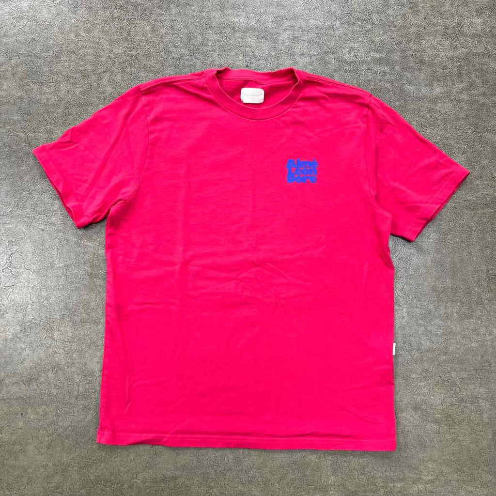 Hidden NY T-Shirt "STACKED" Pink Used Size L