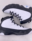 Air Jordan 9 Retro "University Blue" 2020 Used Size 11.5