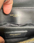 YSL Handbag "LOULOU SMALL" New Black Size Small