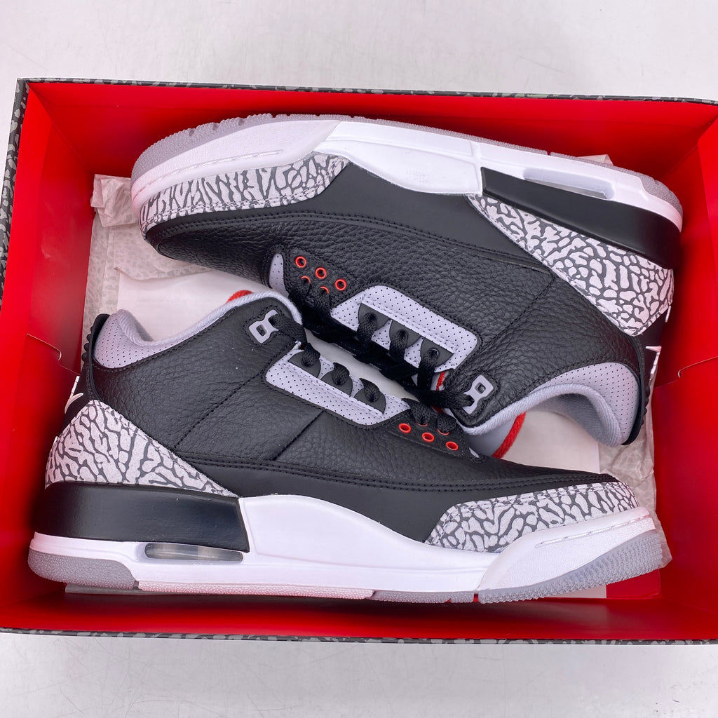 Air Jordan 3 Retro "Black Cement" 2018 New Size 9.5