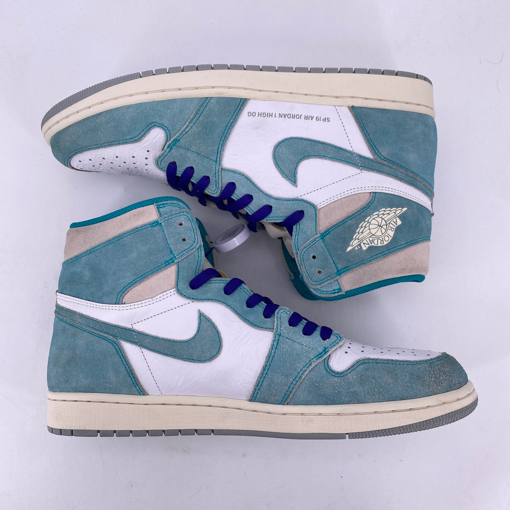 Air Jordan 1 Retro High "Turbo Green" 2019 Used Size 14