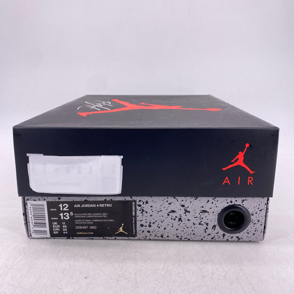 Air Jordan 4 Retro "Bred" 2019 Used Size 12
