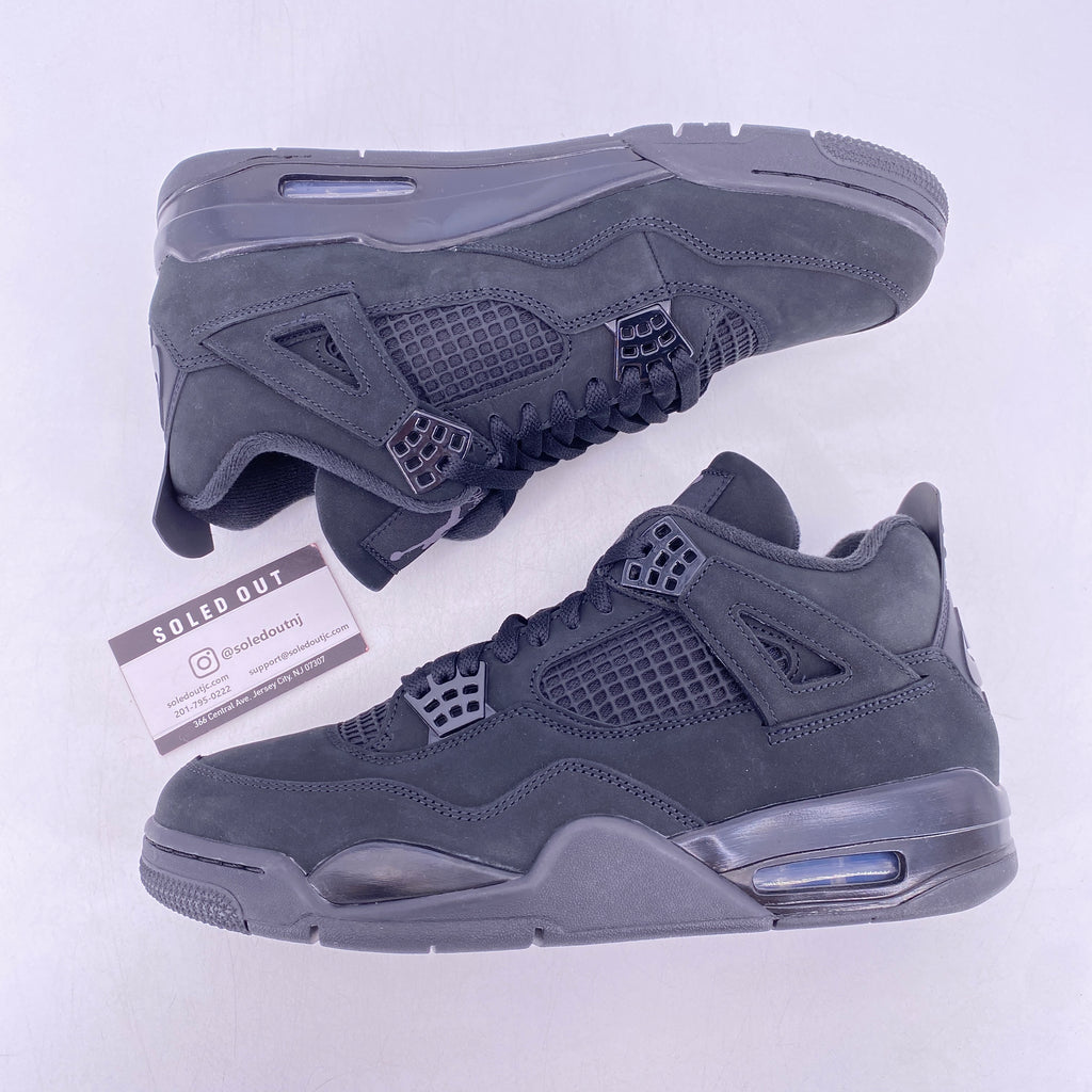 Air Jordan 4 Retro "Black Cat" 2025 New Size 10