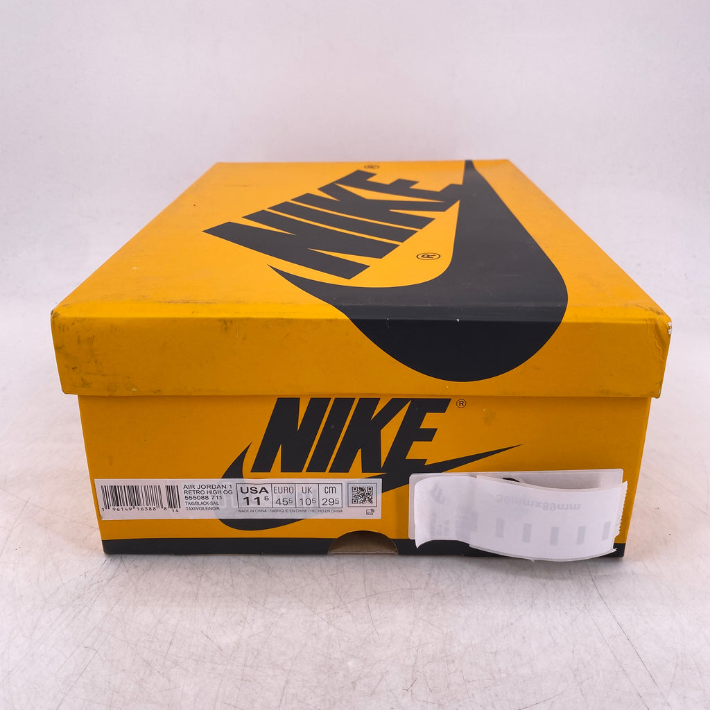 Air Jordan 1 Retro High OG "Taxi" 2022 New Size 11.5