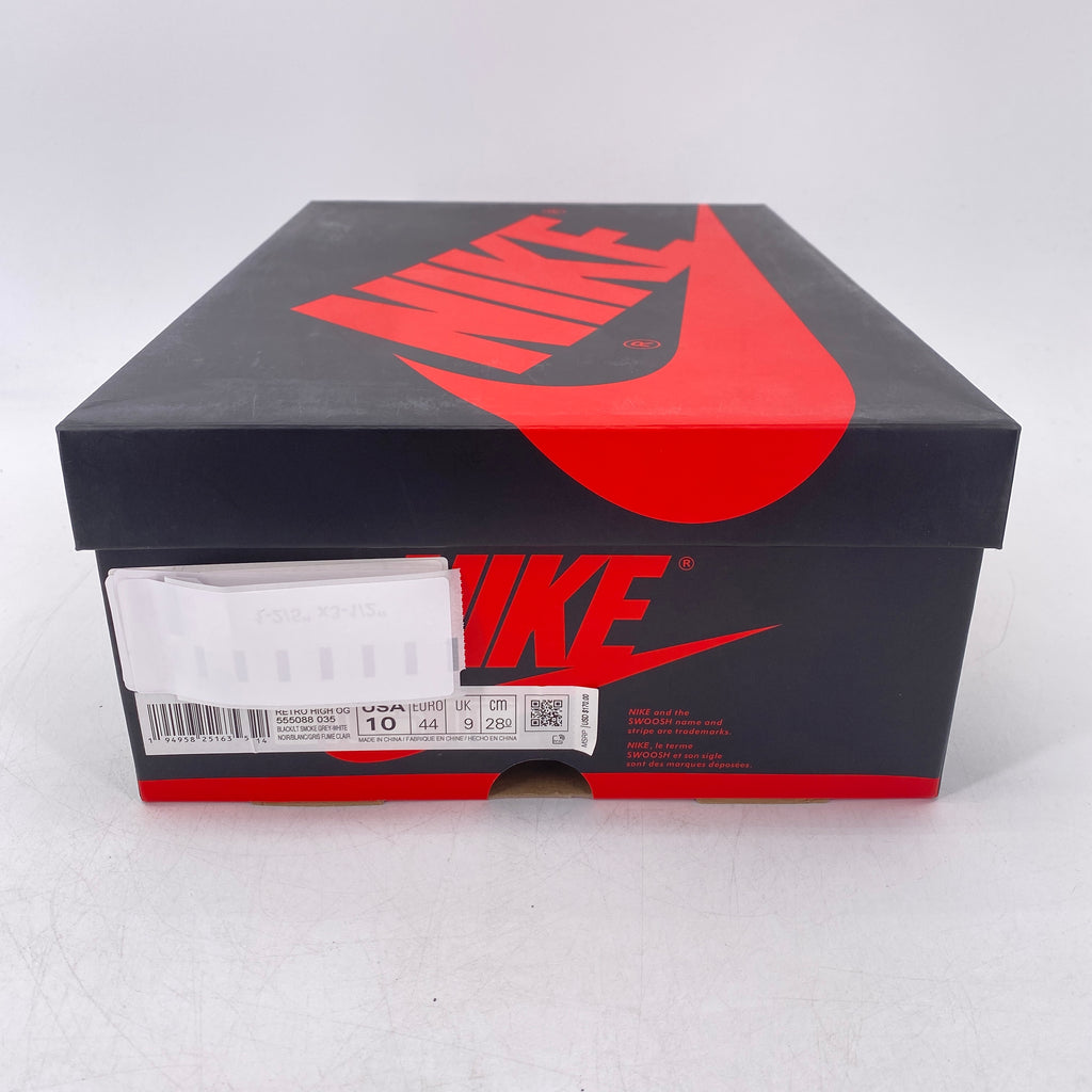 Air Jordan 1 Retro High OG "Shadow 2.0" 2021 New Size 10