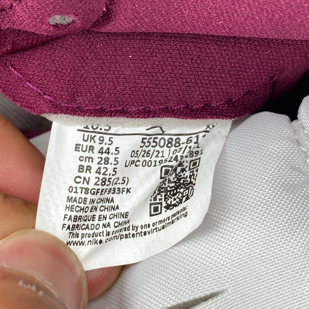 Air Jordan 1 Retro High OG "Bordeaux" 2021 New Size 10.5