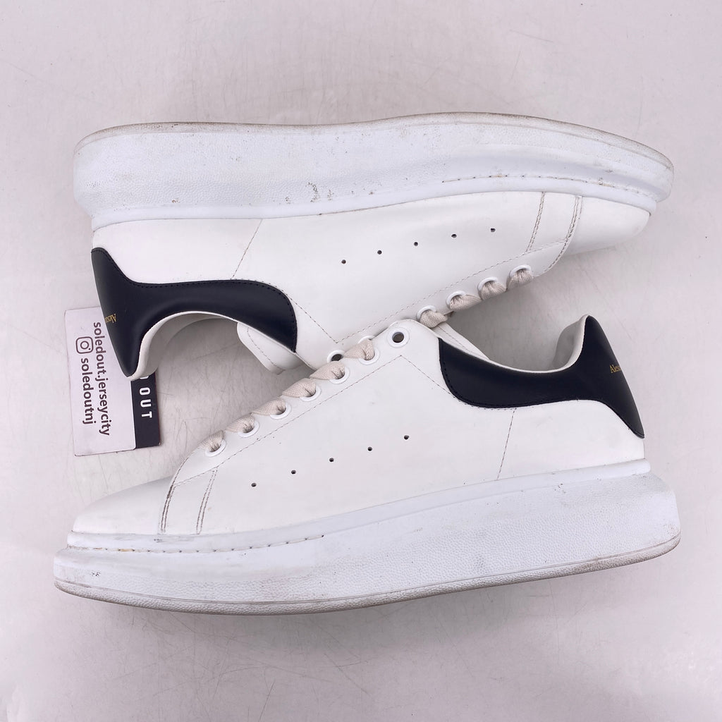 Alexander McQueen Oversized Sneaker "White Black"  Used Size 45.5