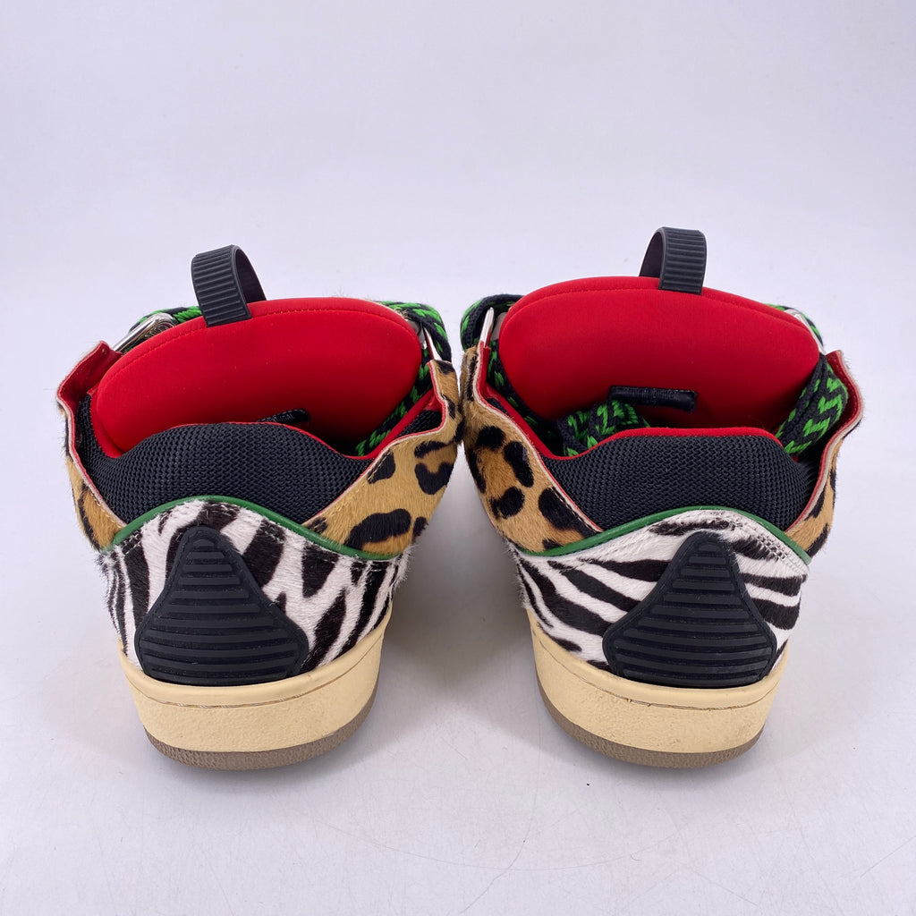 Lanvin Curb Sneaker "Cheetah"  Used Size 41W