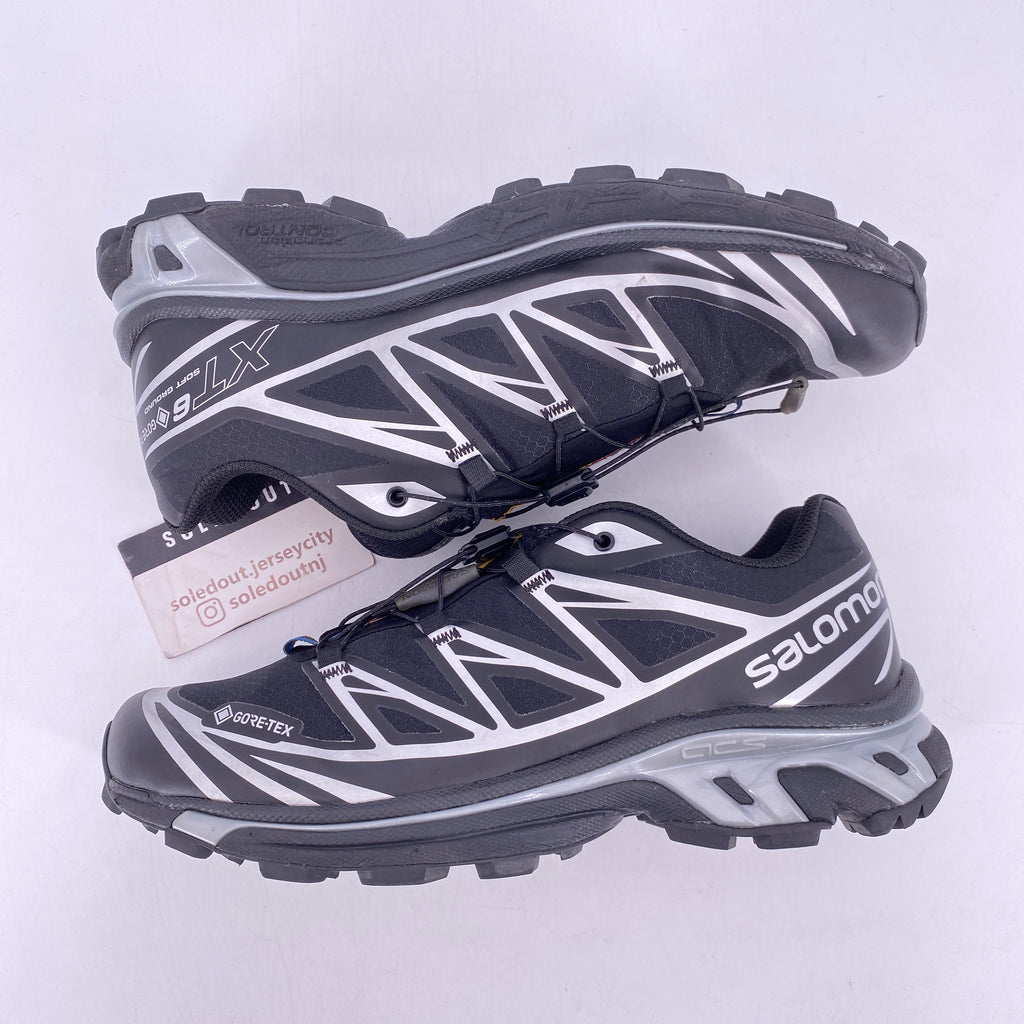 Salomon XT-6 "Black Silver" 2024 Used Size 8