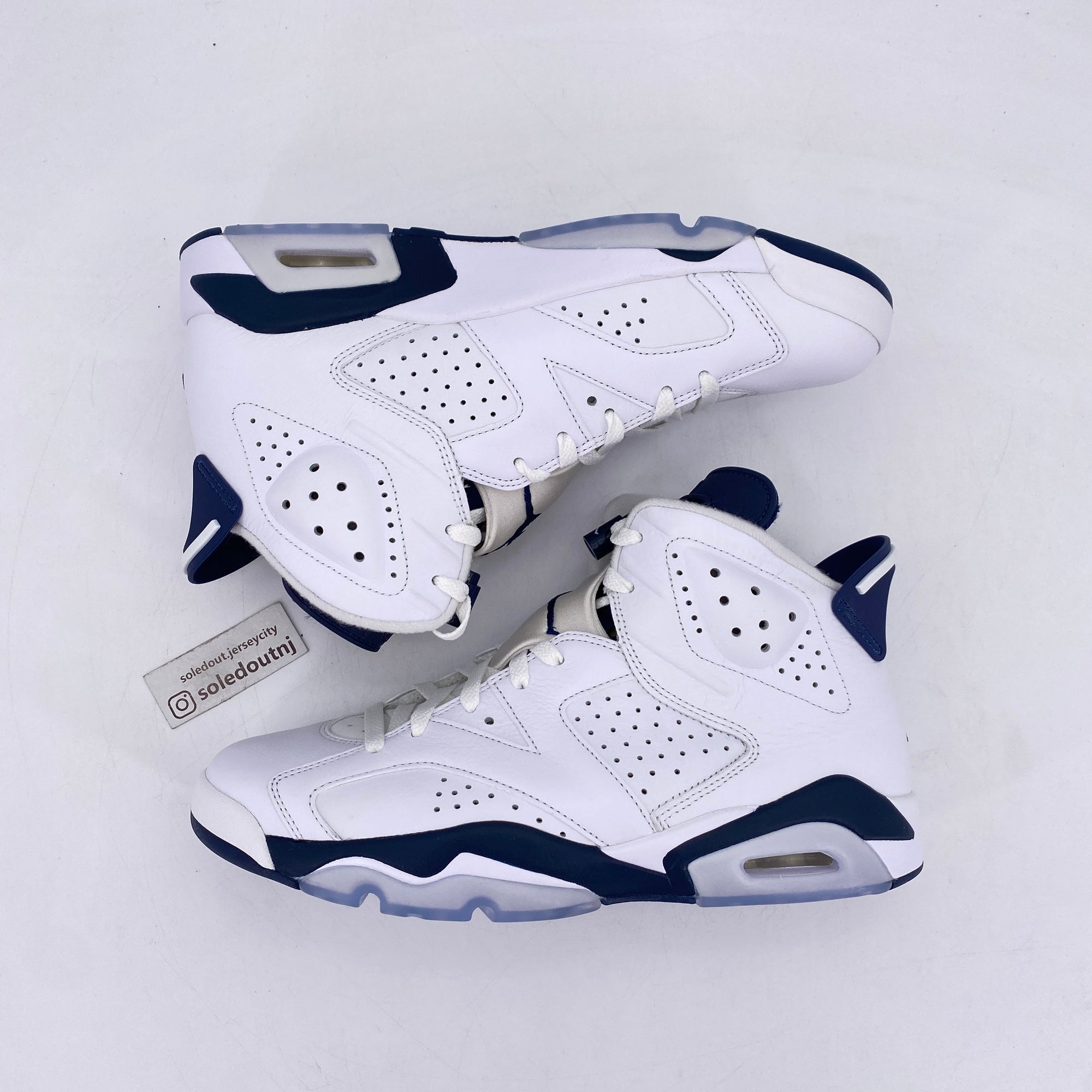 Air Jordan 6 Retro &quot;Midnight Navy&quot; 2022 New Size 10.5