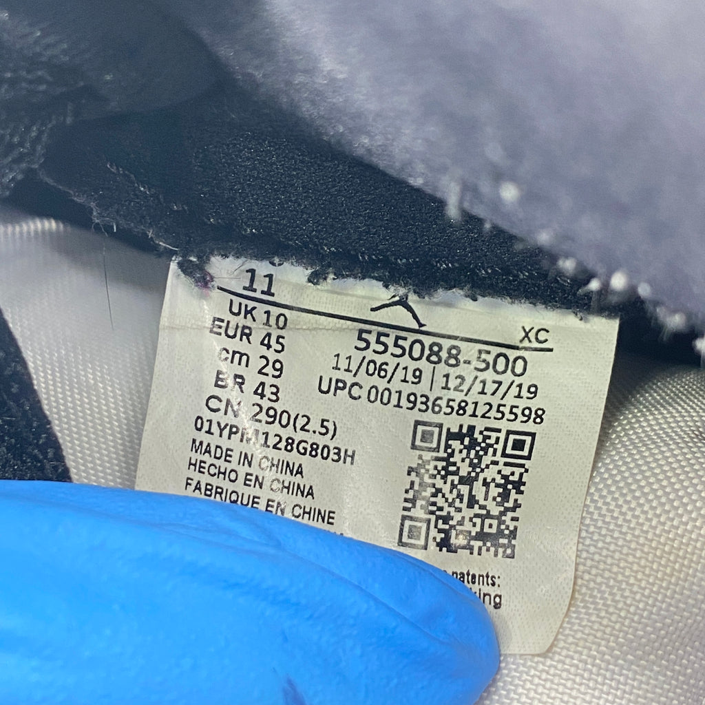 Air Jordan 1 Retro High OG "Court Purple 2.0" 2020 Used Size 11