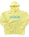 Supreme Hoodie "SCRIPT" Yellow New Size M