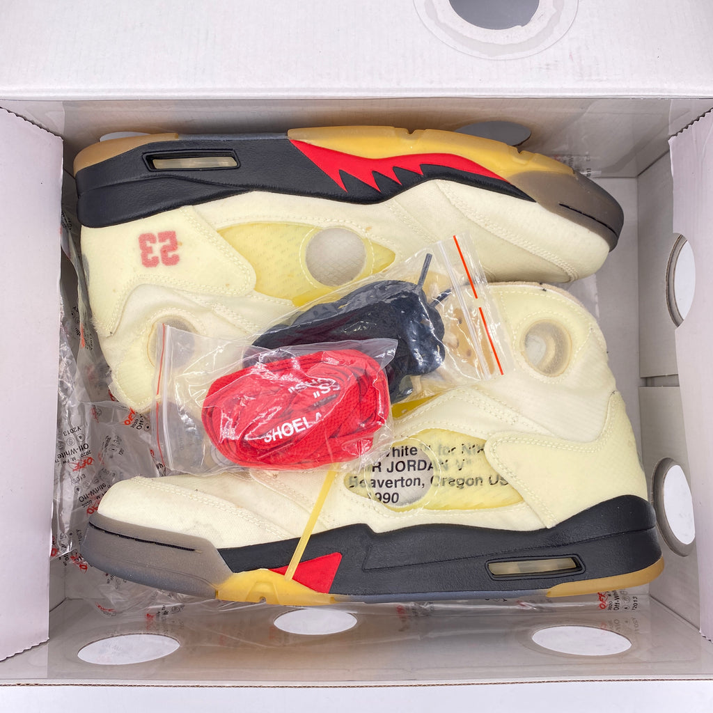 Air Jordan 5 Retro "Ow Sail" 2020 Used Size 11