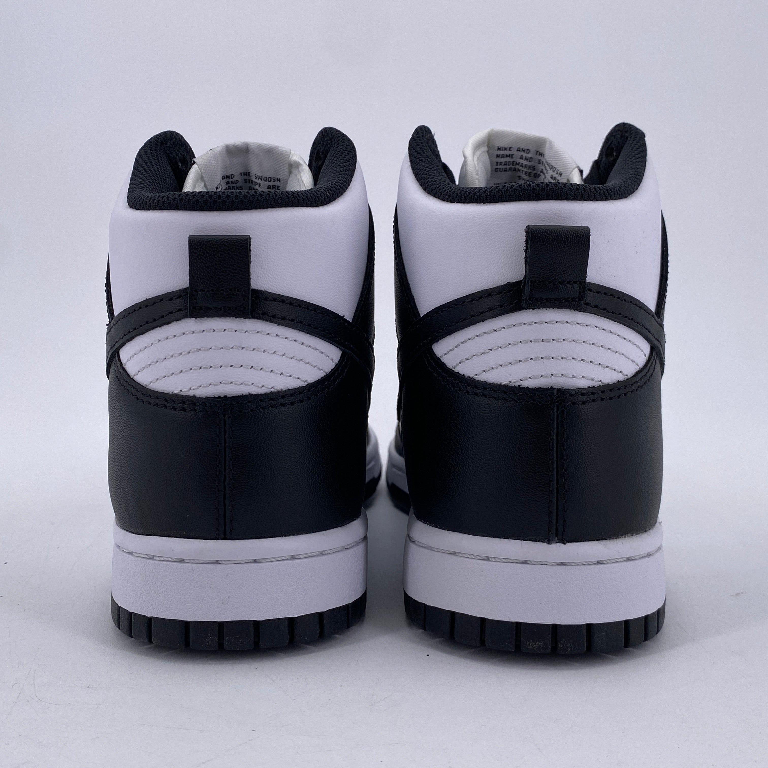 Nike Dunk High &quot;Black White&quot; 2021 New Size 9