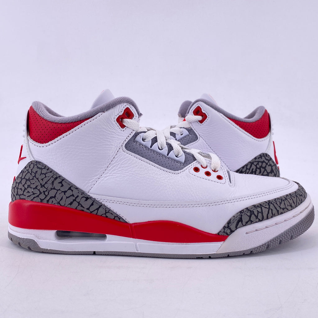 Air Jordan 3 Retro "Fire Red" 2022 Used Size 7.5