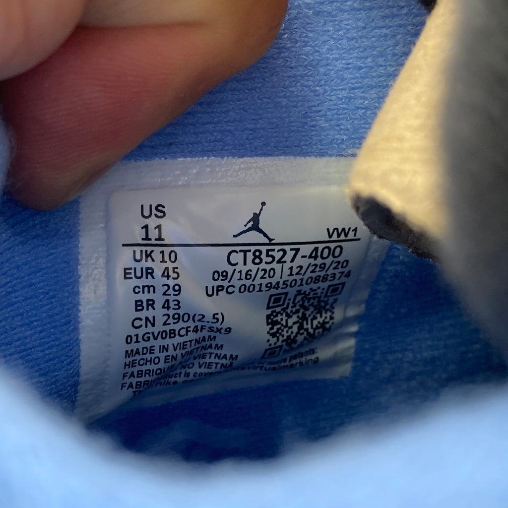 Air Jordan 4 Retro "University Blue" 2021 Used Size 11