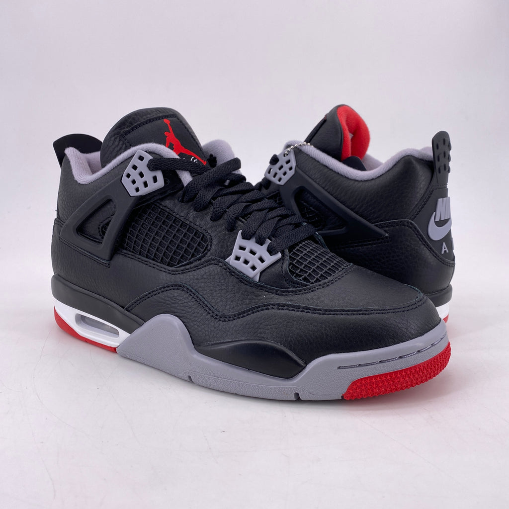 Air Jordan 4 Retro "Bred Reimagined" 2024 New Size 8.5