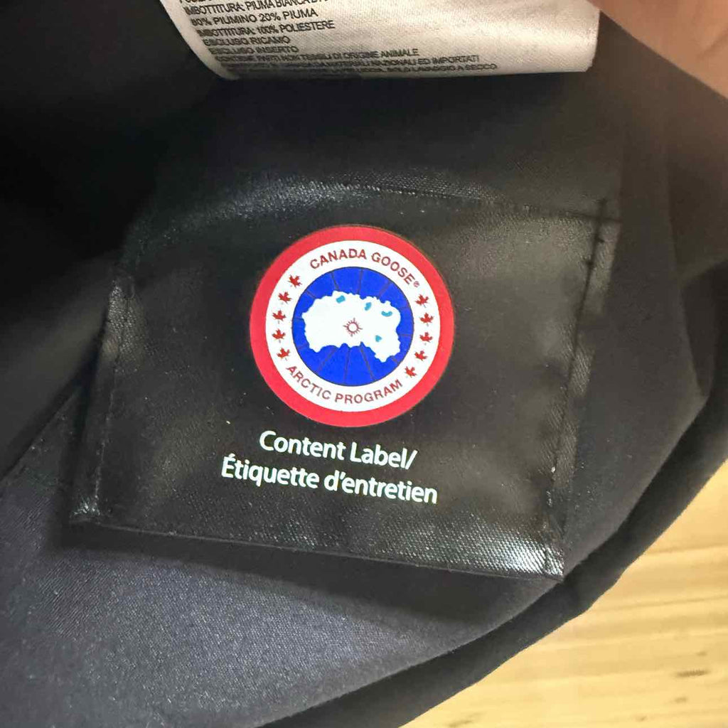 Canada Goose Jacket "LANGFORD" Navy Used Size S