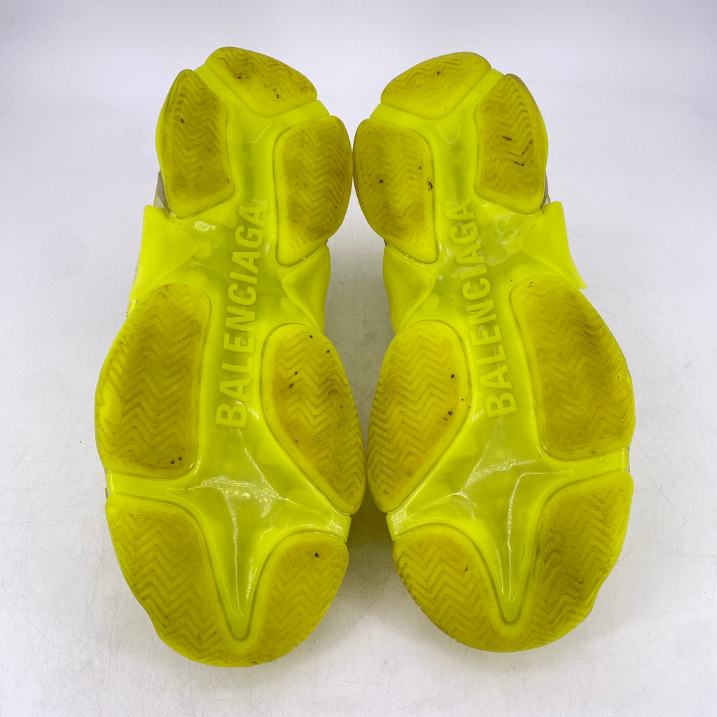 Balenciaga Triple S "Neon"  Used Size 46