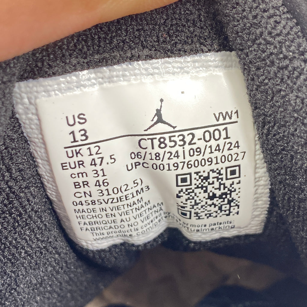 Air Jordan 3 Retro "Black Cat" 2025 New Size 13