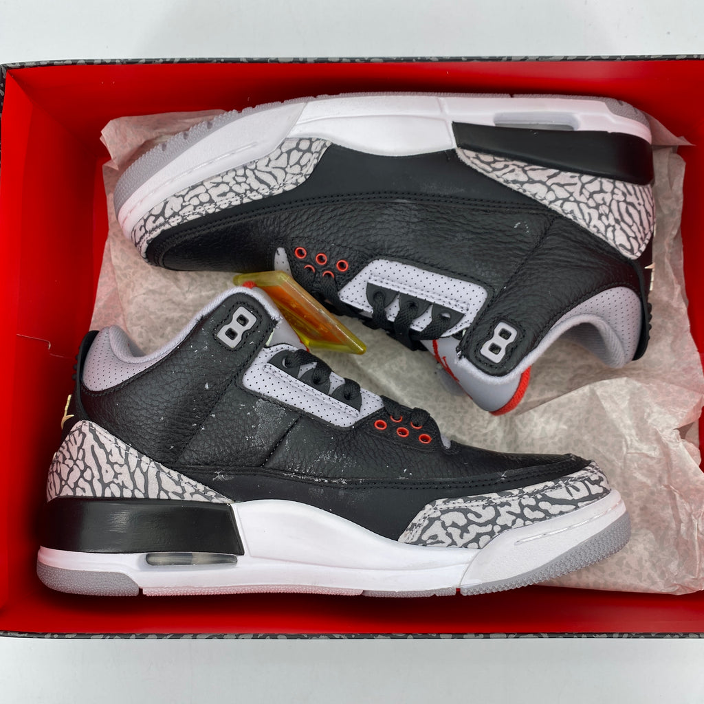 Air Jordan 3 Retro "Black Cement" 2018 New Size 7.5