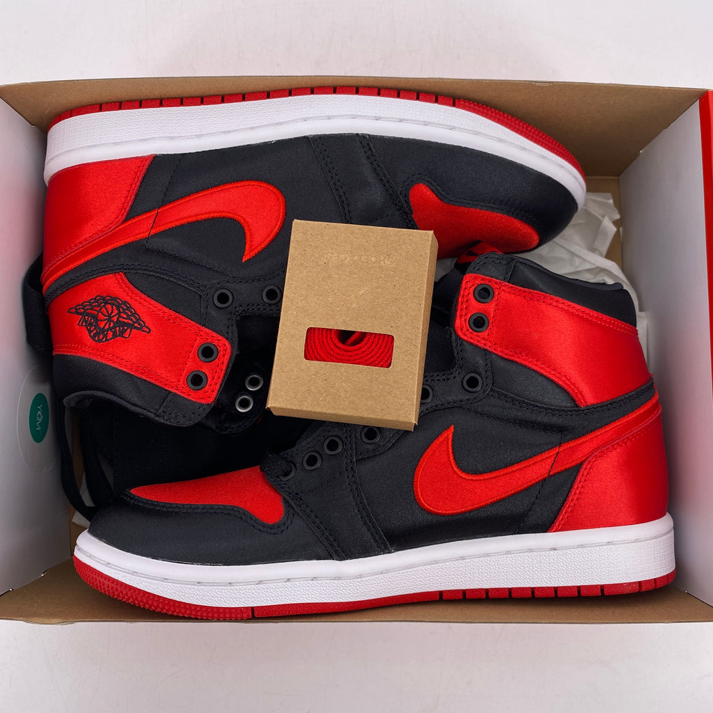 Air Jordan (W) 1 Retro High OG "Satin Bred" 2023 New Size 6.5W