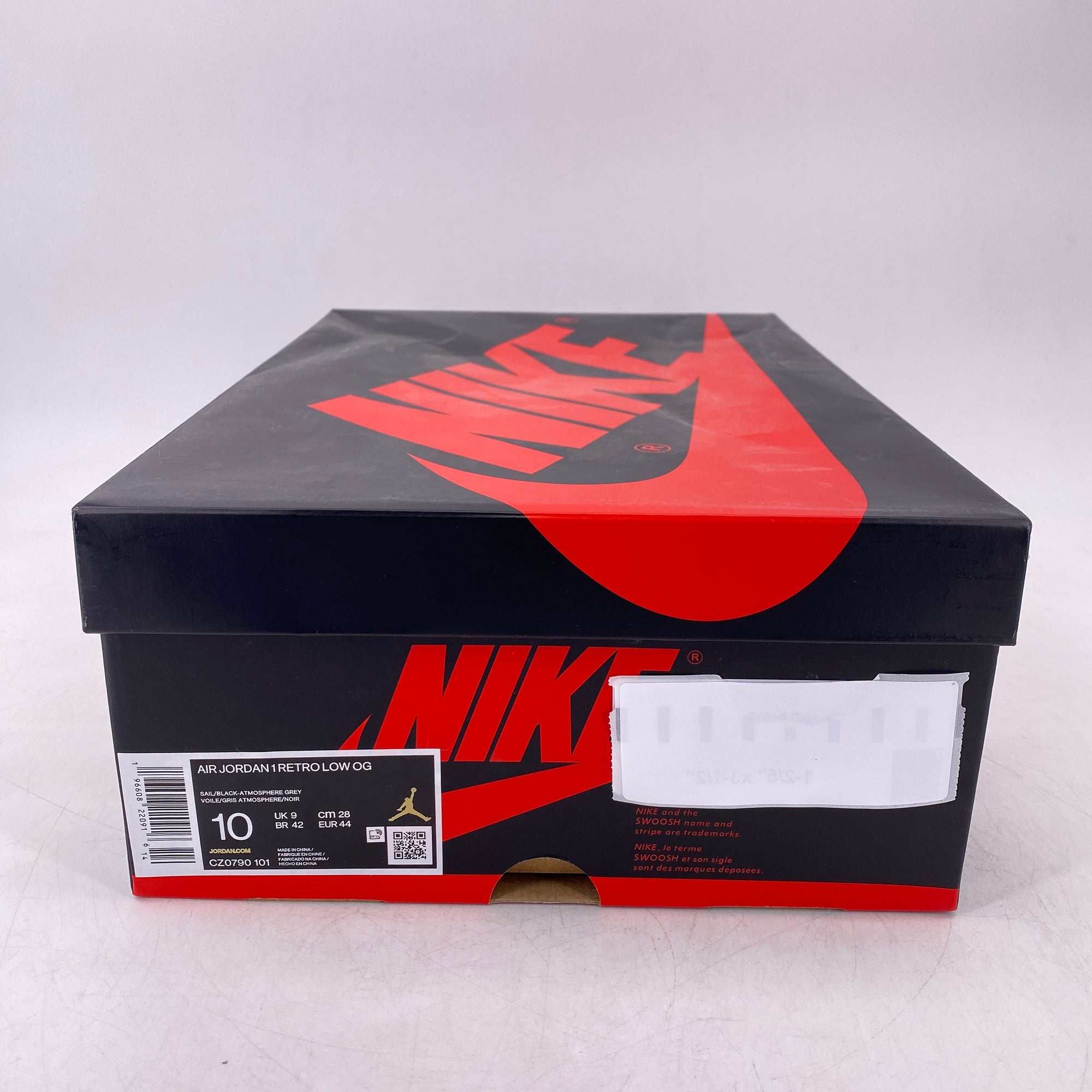 Air Jordan 1 Retro Low &quot;Atmosphere Grey&quot; 2023 New Size 10