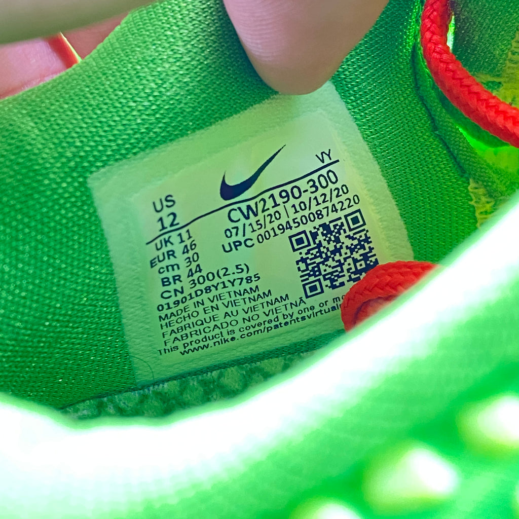 Nike Kobe 6 Protro "GRINCH" 2020 Used Size 12