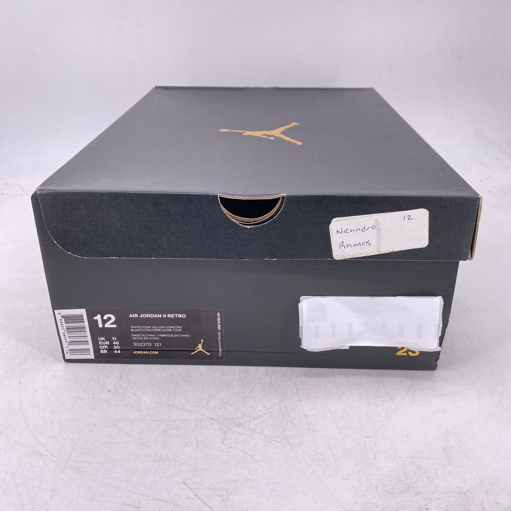 Air Jordan 9 Retro &quot;Kobe Bryant Pe&quot; 2016 New Size 12