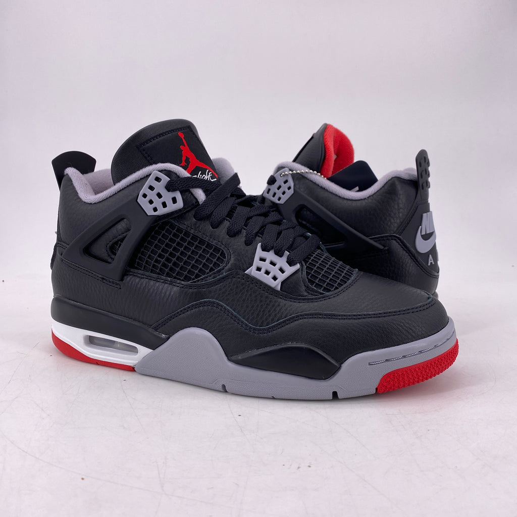 Air Jordan 4 Retro "Bred Reimagined" 2024 New Size 9
