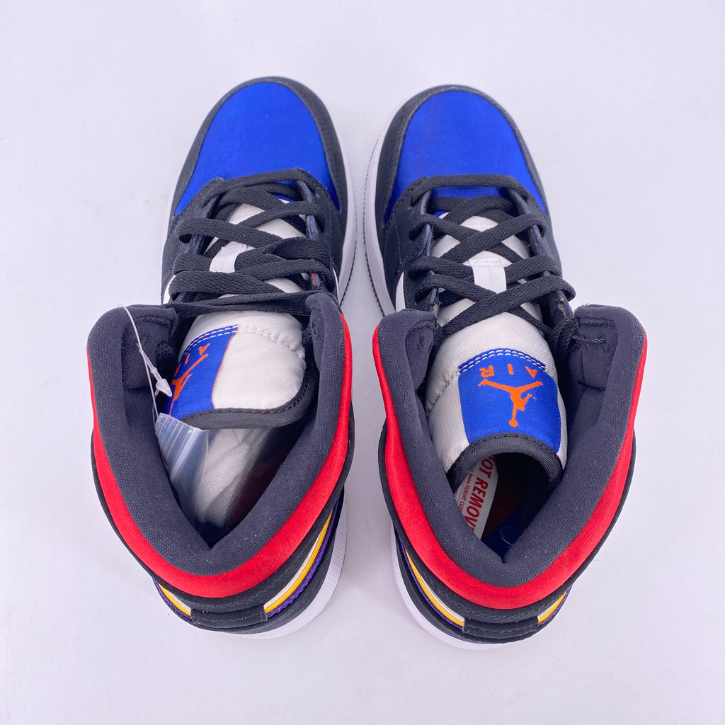 Air Jordan (GS) 1 Mid SE "Lakers Top 3" 2019 New Size 6Y