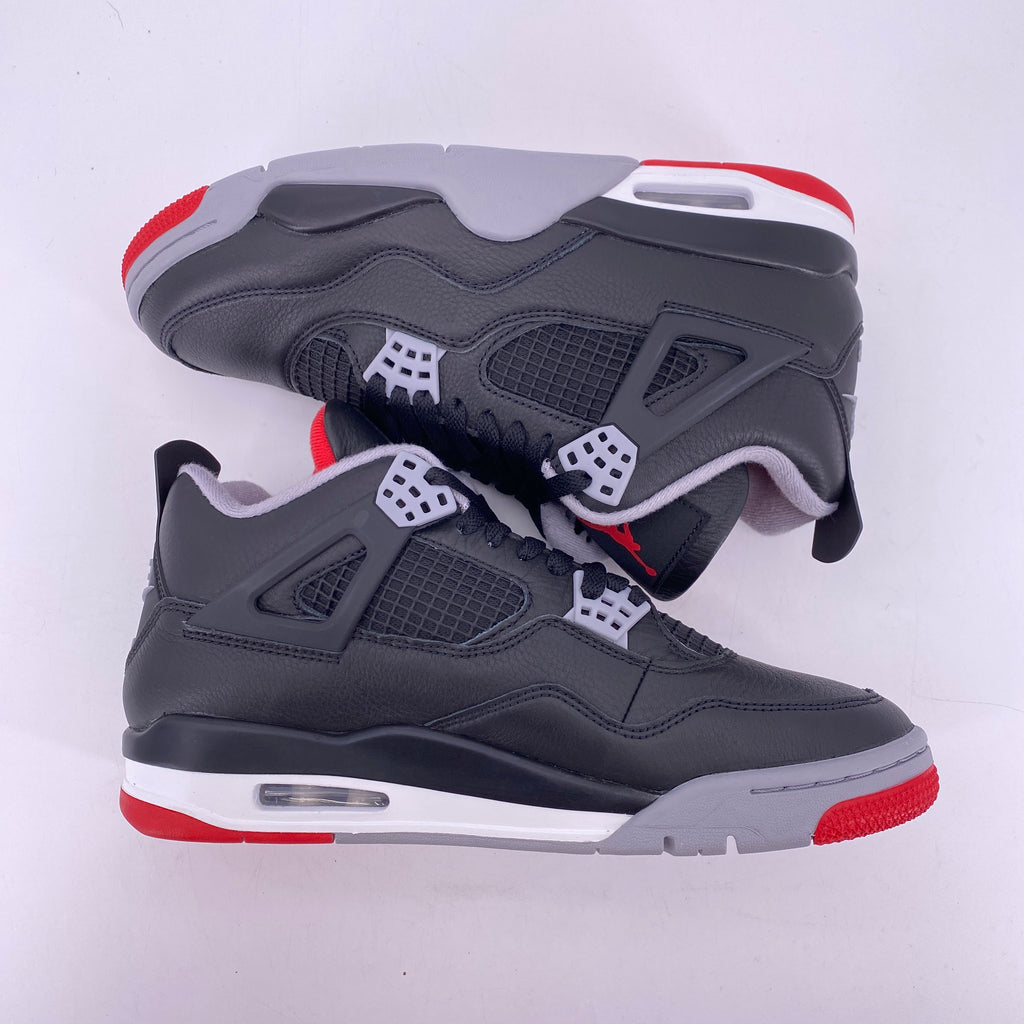 Air Jordan 4 Retro "Bred Reimagined" 2024 New Size 9.5