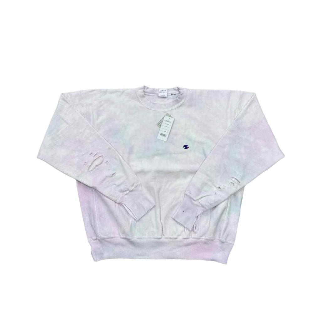 Saint Michael Crewneck Sweater "TIE DYE" Multicolor New Size L