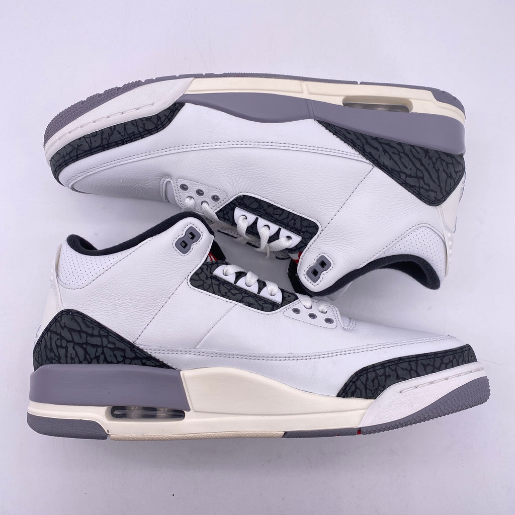Air Jordan 3 Retro "Cement Grey" 2024 New Size 12