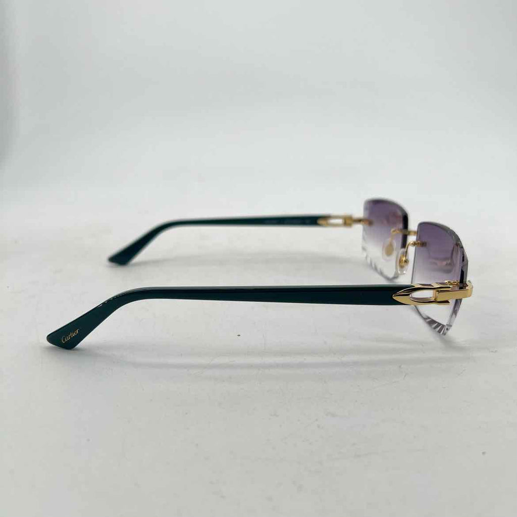 Cartier Sunglasses "RIMLESS" New Green Size OS