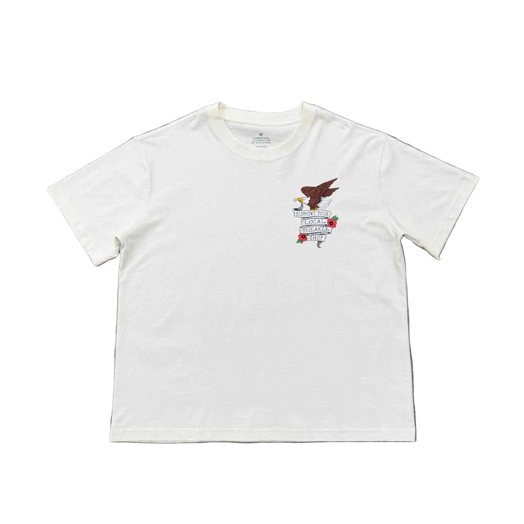 Soled Out T-Shirt "LOCAL ONLINE" Cream New Size S