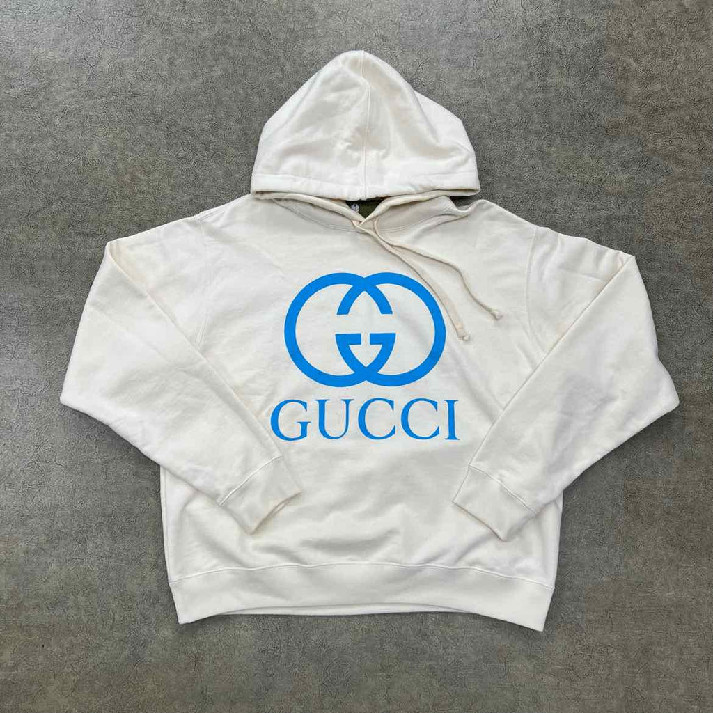Gucci Hoodie "DORAEMON" White Used Size M