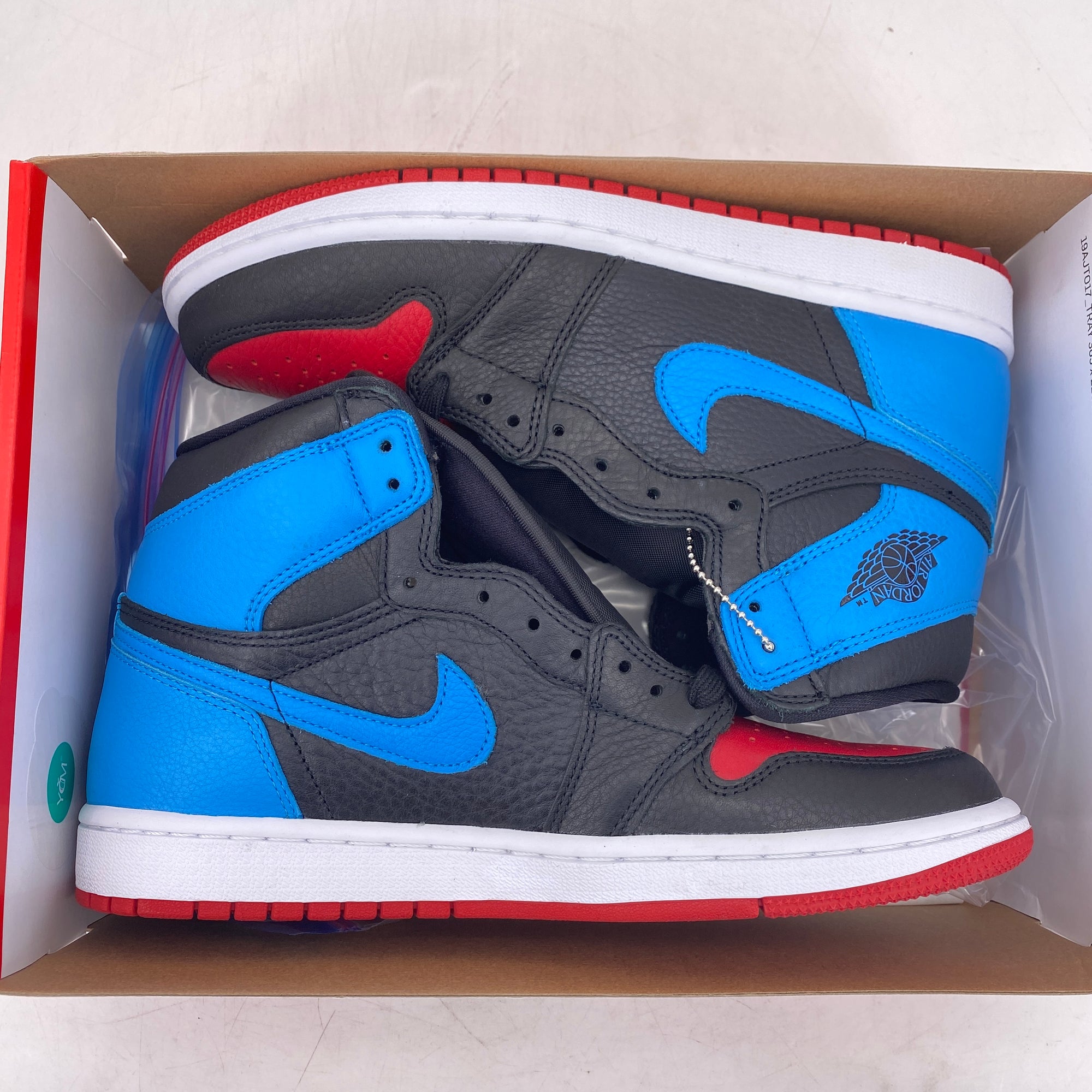Air Jordan (W) 1 High &quot;Nc To Chi&quot; 2020 New Size 9.5W