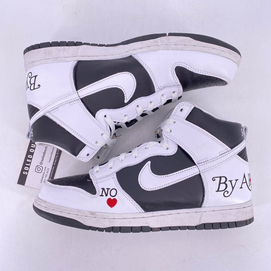 Nike SB Dunk High "By Any Means Black" 2022 Used Size 9.5