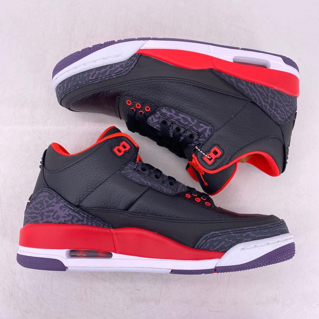 Air Jordan 3 Retro "Crimson" 2013 New Size 8
