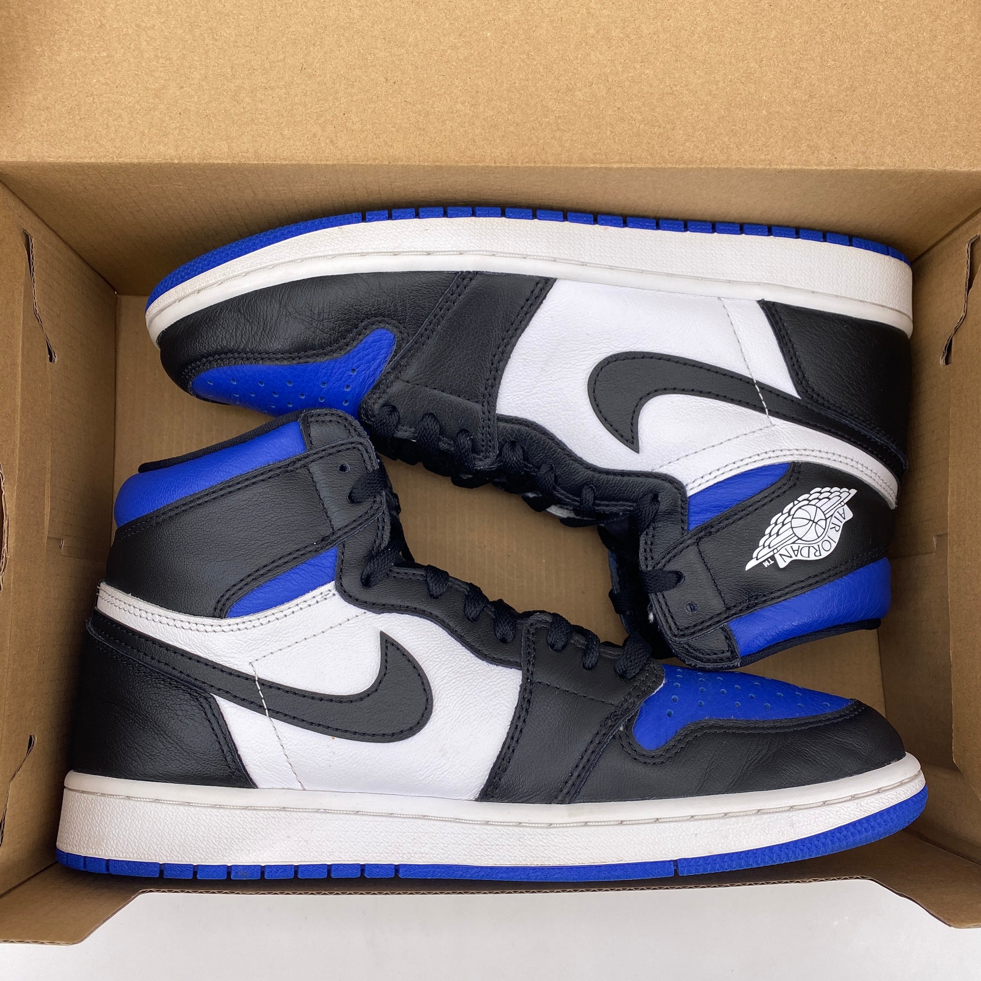 Air Jordan 1 Retro High OG &quot;Royal Toe&quot; 2020 Used Size 10