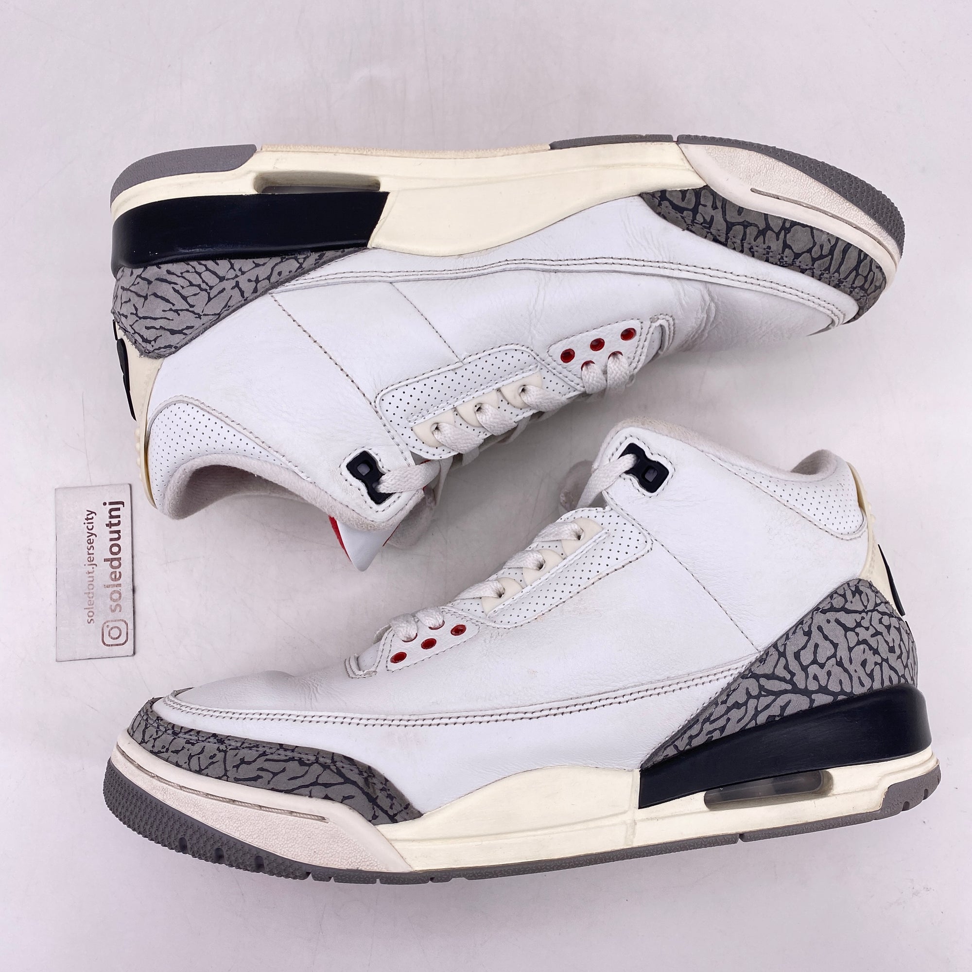 Air Jordan 3 Retro &quot;White Cement Reimagined&quot; 2022 Used Size 11