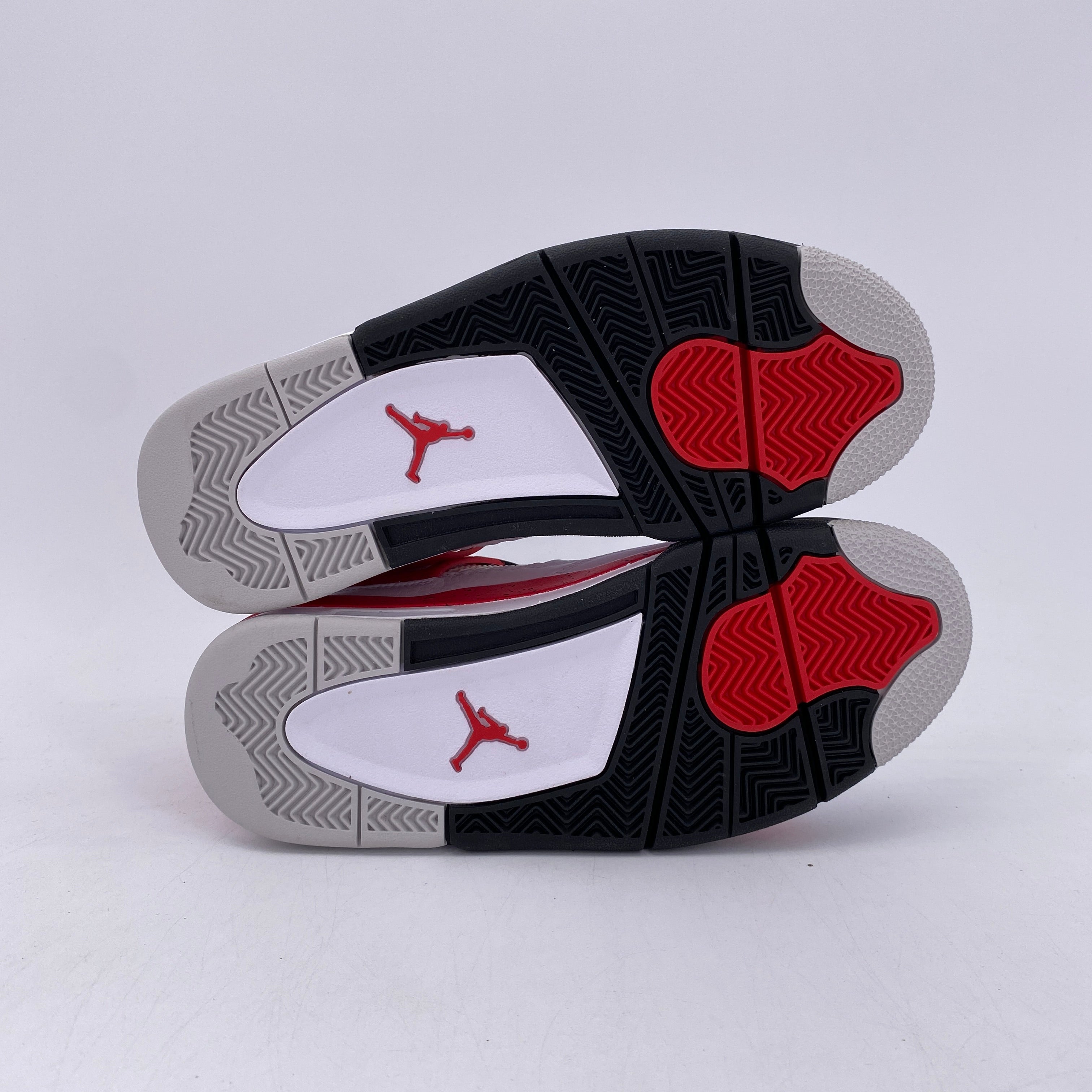 Air Jordan (GS) 4 Retro &quot;Red Cement&quot; 2023 New Size 6.5Y