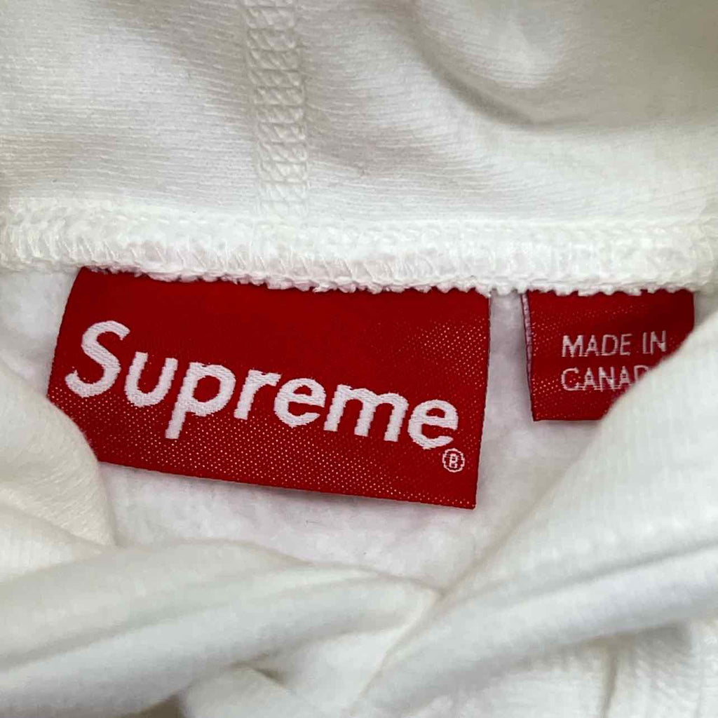 Supreme Hoodie "BOX LOGO" White New Size M