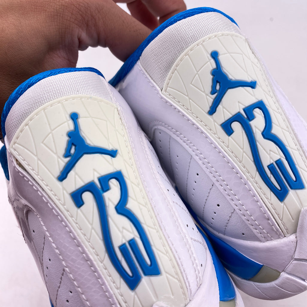 Air Jordan (GS) 14 Retro "Neptune Blue" 2012 New Size 7Y