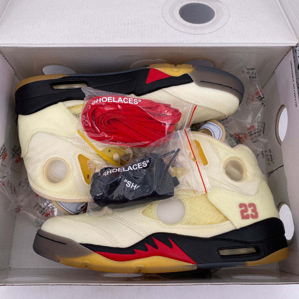 Air Jordan 5 Retro "Ow Sail" 2020 New Size 9