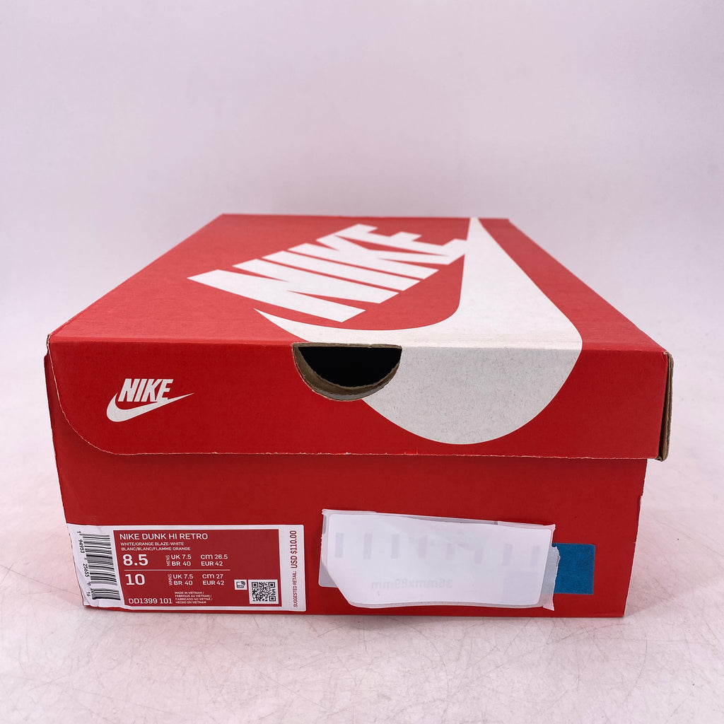 Nike Dunk High "Syracuse" 2021 New Size 8.5