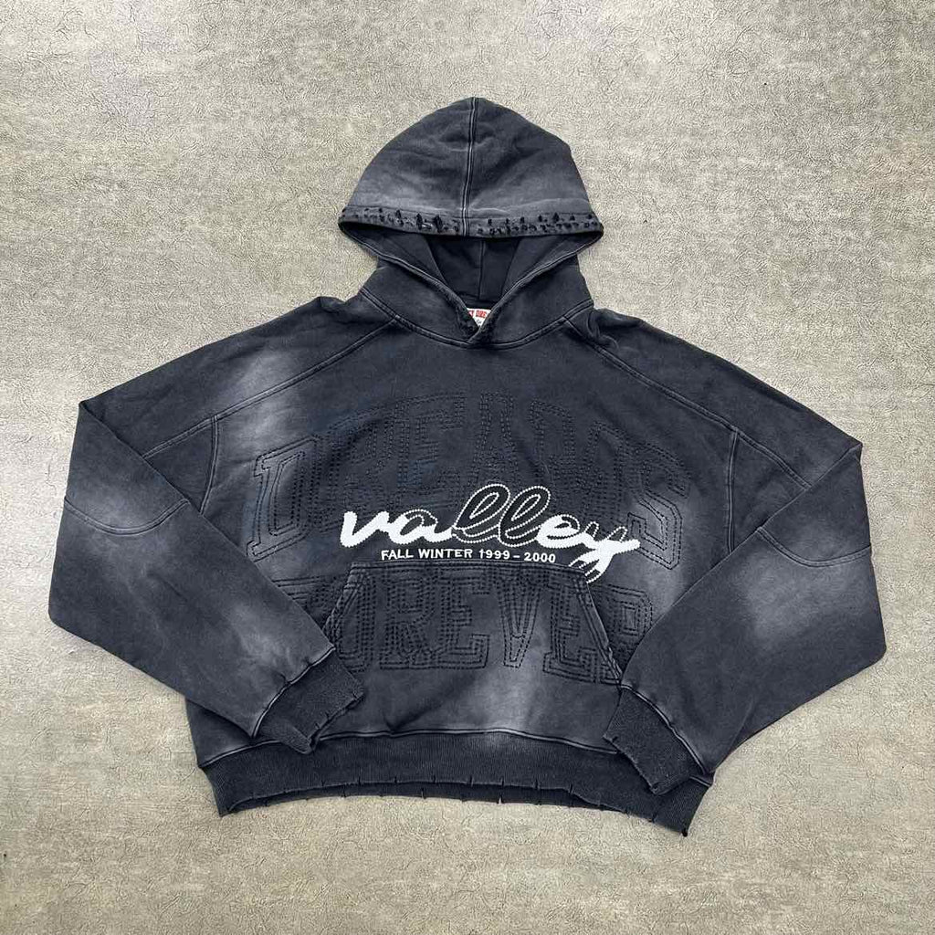 Vale Hoodie "MIDNIGHT" Black New Size 2XL