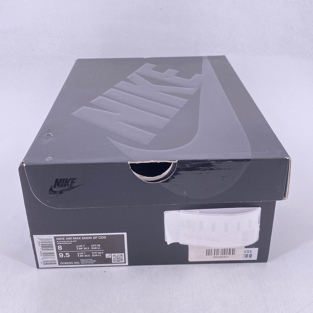 Nike Air Max Sndr SP "Cdg Black" 2022 Used Size 8